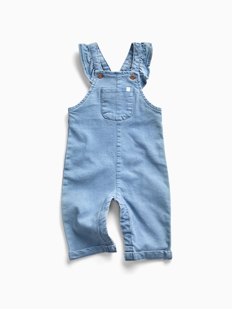 Peto de denim con volantes de MORI - Imagen 1 de 2 Peto de denim con volantes de MORI - Imagen 1 de 2