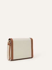 Accessorize Cream Webbing Cross-Body Bag - Image 2 of 2