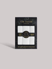 Ted Baker White Crew Neck T-Shirts 3 Pack - Image 2 of 2