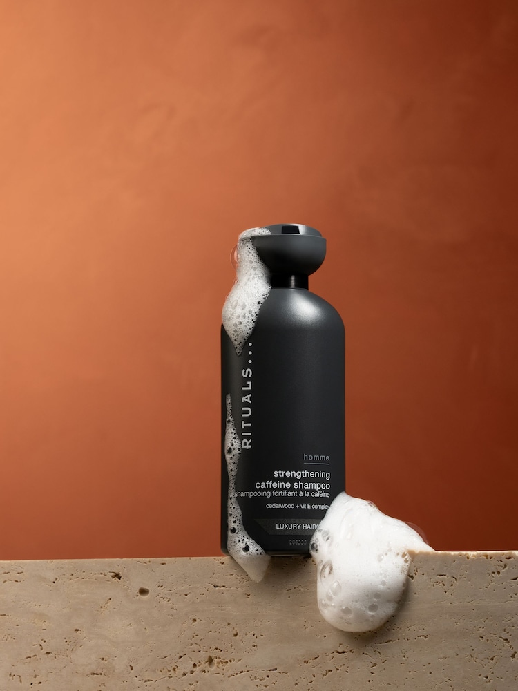 Rituals Homme Strengthening Caffeine Shampoo 250ml - Image 5 of 5 Rituals Homme Strengthening Caffeine Shampoo 250ml - Image 5 of 5