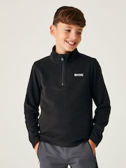Regatta Black Hot Shot II Half Zip Fleece - Image 1 of 7
