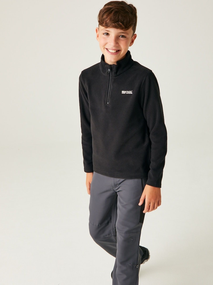 Regatta Black Hot Shot II Half Zip Fleece - Image 3 of 7