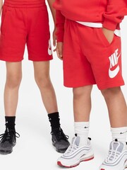 rdeča - Kratke hlače iz flisa Nike Club French Terry - Slika 5 iz 7