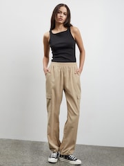 ICHI Natural Cargo Trousers - Image 1 of 7