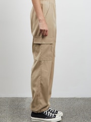 ICHI Natural Cargo Trousers - Image 3 of 7