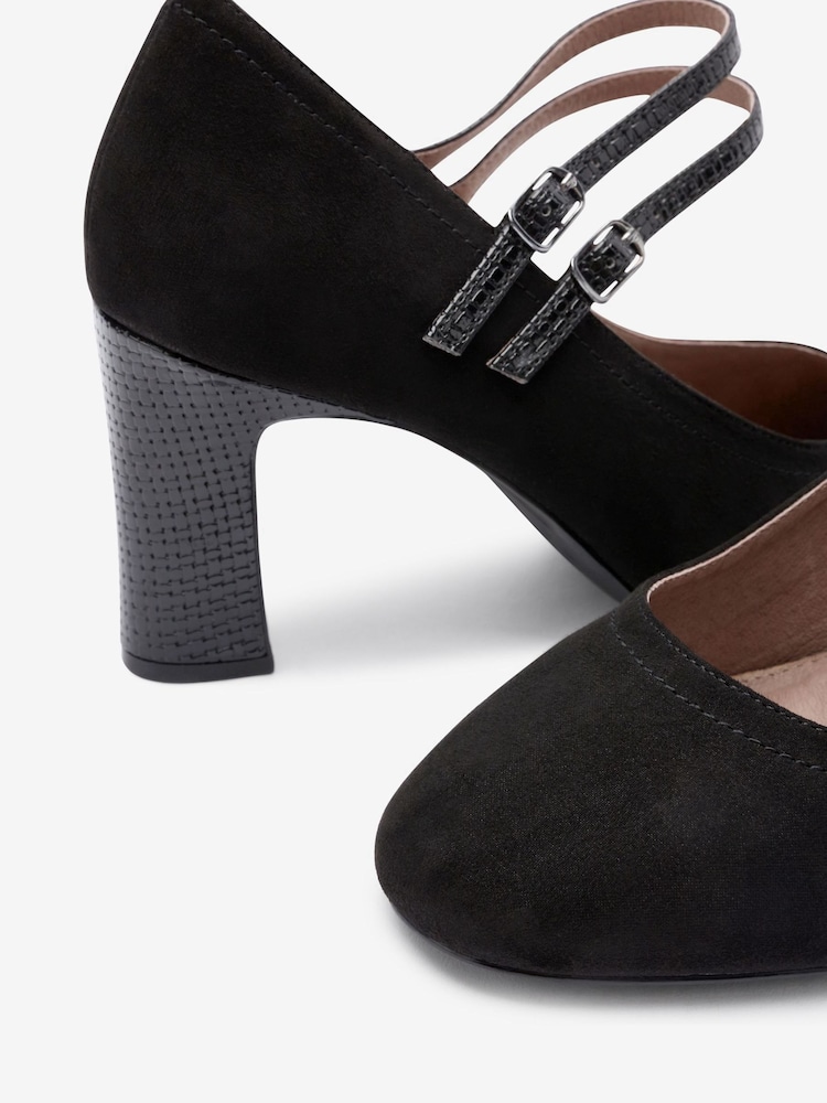 Black Extra Wide Fit Forever Comfort® Mary Jane Shoes - Image 2 of 2