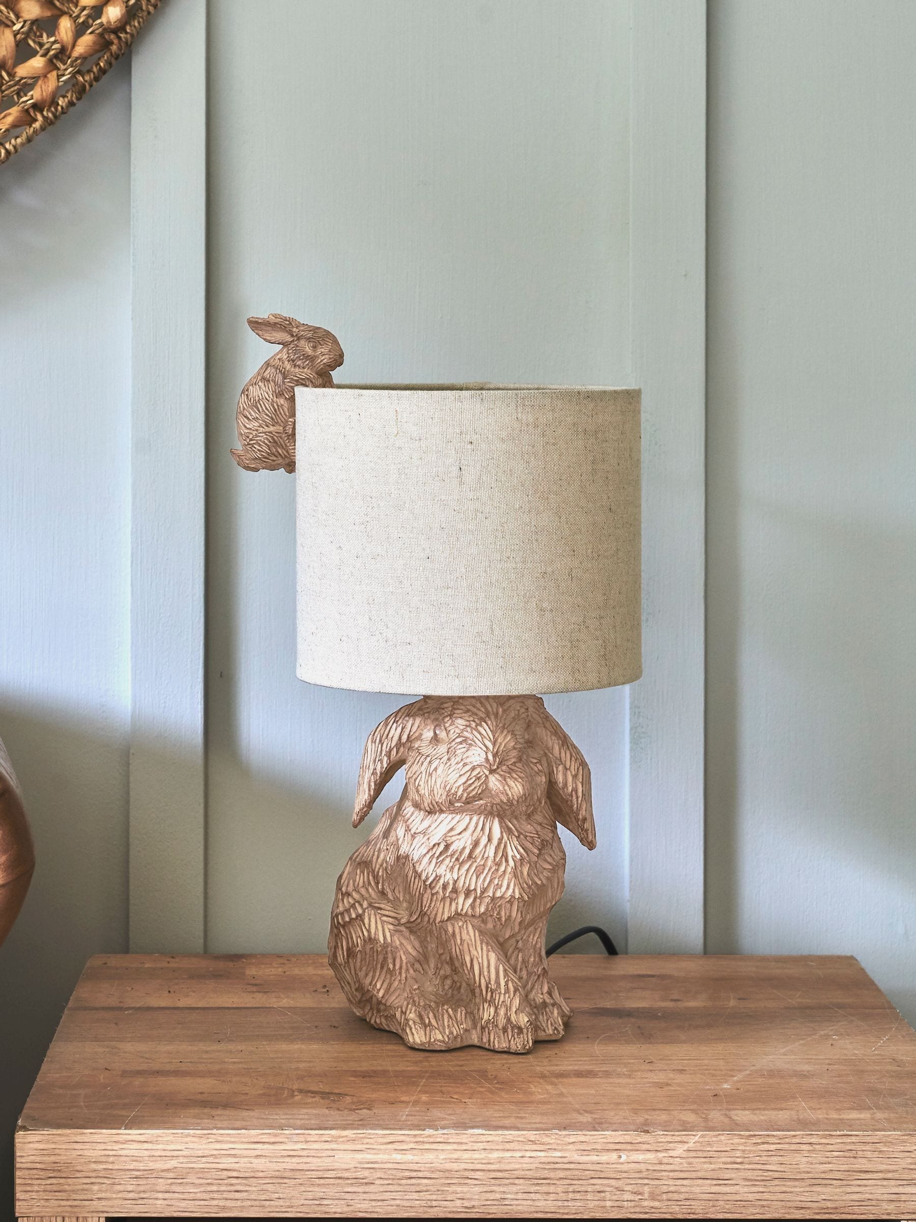 Buy Bronze Rosie And Ronnie Table Lamp from the Next UK online shop
