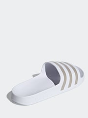 לבן - כפכפים של Adidas ביגוד ספרוט דגם Adilette Aqua - תמונה 3 מתוך 7