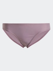 adidas Purple 3 Stripe Sporty Bikini Bottoms - Image 9 of 9