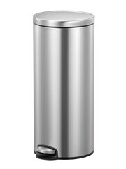 Eko Silver Eva Kitchen Pedal Bin, 30 Litres, Stainless Steel Kitchen 30 Litres - Image 3 of 4