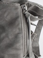 Grey Suede Utility Rucksack - Image 7 of 8