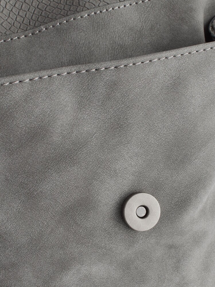 Grey Suede Utility Rucksack - Image 8 of 8