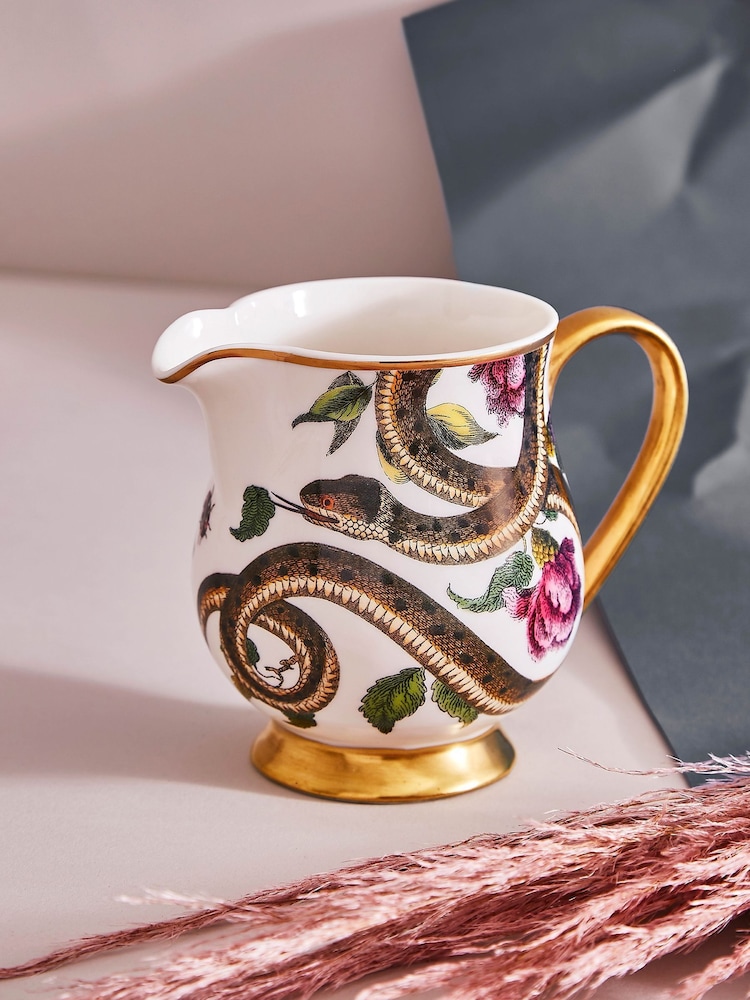 Spode White Creatures of Curiosity Fruit Jug - Image 2 of 4