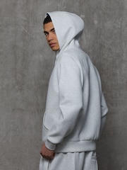 Kem Collection Grey Regular Fit Full Zip Hoodie - Image 5 of 7