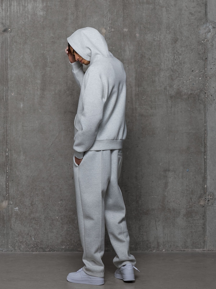 Kem Collection Grey Regular Fit Full Zip Hoodie - Image 7 of 7 Kem Collection Grey Regular Fit Full Zip Hoodie - Image 7 of 7