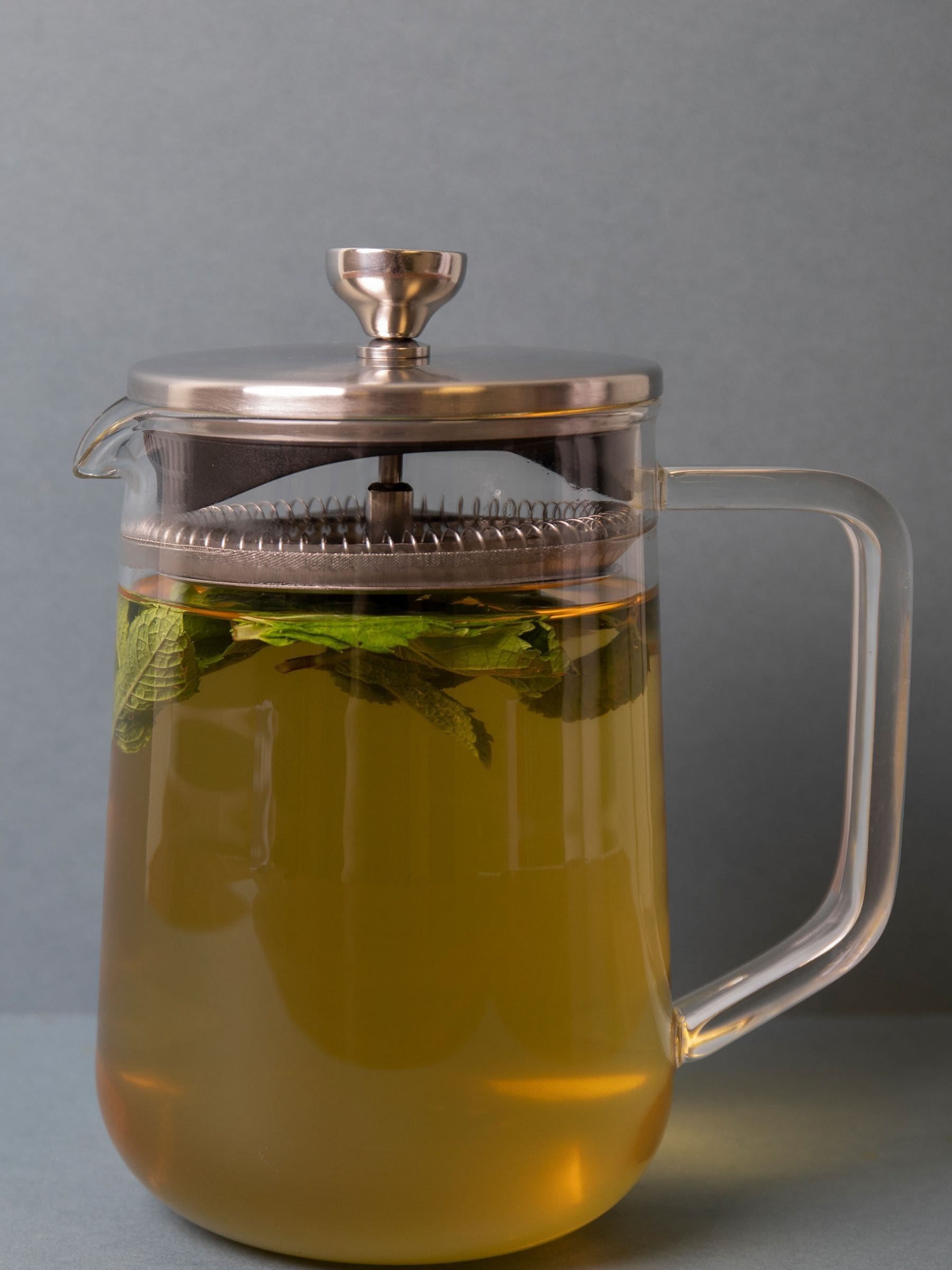 B&Q -  Loose Leaf Glass Teapot4-Cup (1L) - Image 5
