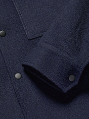 Charles Tyrwhitt Navy Pure Wool Harrington Jacket - صورة 6 من 7