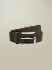 Charles Tyrwhitt Brown Leather Made In England Chino Belt - Image 1 of 2