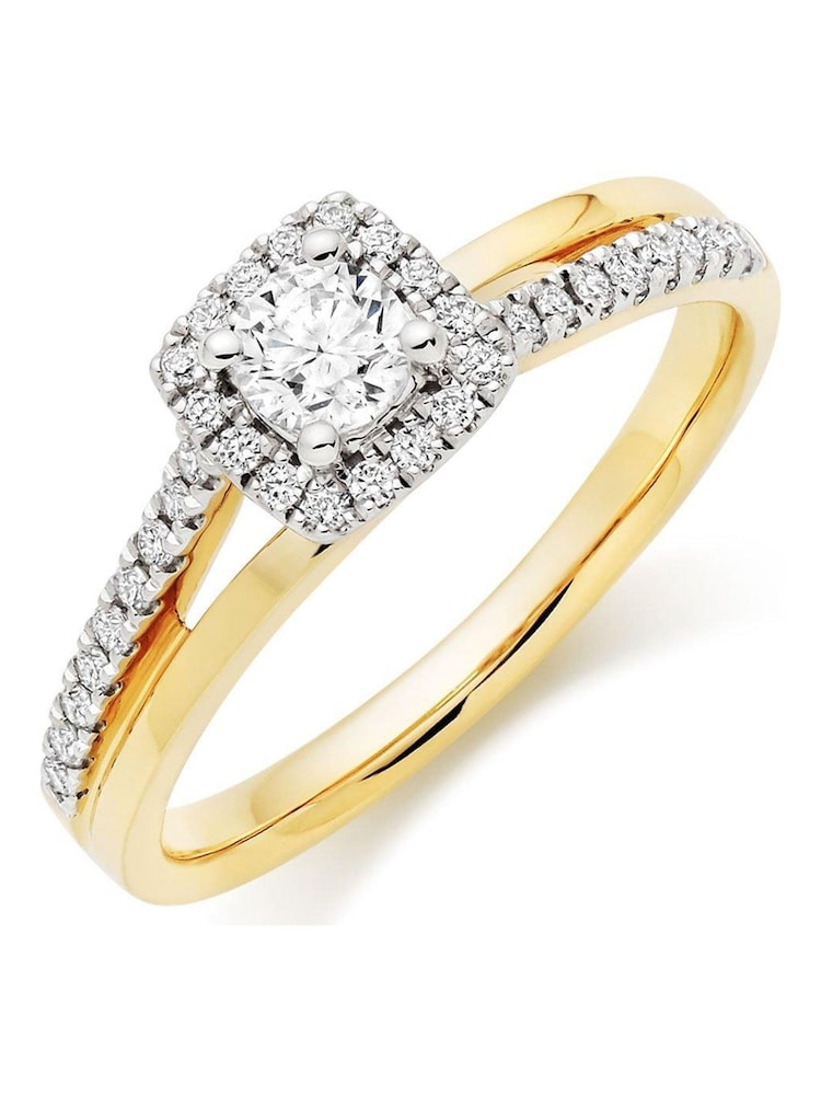 Beaverbrooks 18ct Diamond Ring - Image 1 of 5