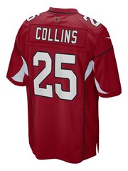 Nike Red NFL Arizona Cardinals Home Game Jersey - Zaven Collins - Image 3 of 3