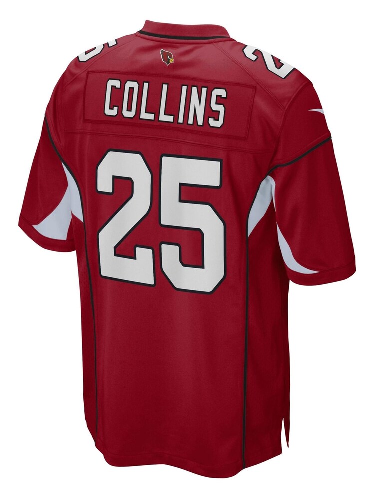 Nike Red NFL Arizona Cardinals Home Game Jersey - Zaven Collins - Image 3 of 3