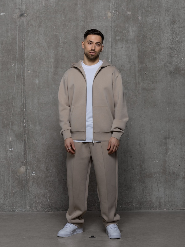 Natural - Kem Collection Regular Fit Full Zip Hoodie - Imagen 2 de 4 Natural - Kem Collection Regular Fit Full Zip Hoodie - Imagen 2 de 4