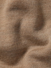 Charles Tyrwhitt Natural Pure Merino Roll Neck Jumper - Image 6 of 6