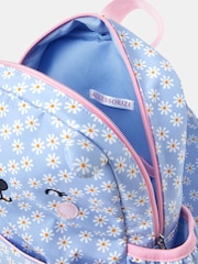 Angels By Accessorize Blue Girls Daisy Print Cat Backpack - Image 2 of 2