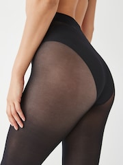 Schwarz - 40 DEN Blickdichte Strumpfhose, 3er-Pack - Image 4 of 5