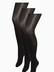 Schwarz - 40 DEN Blickdichte Strumpfhose, 3er-Pack - Image 5 of 5