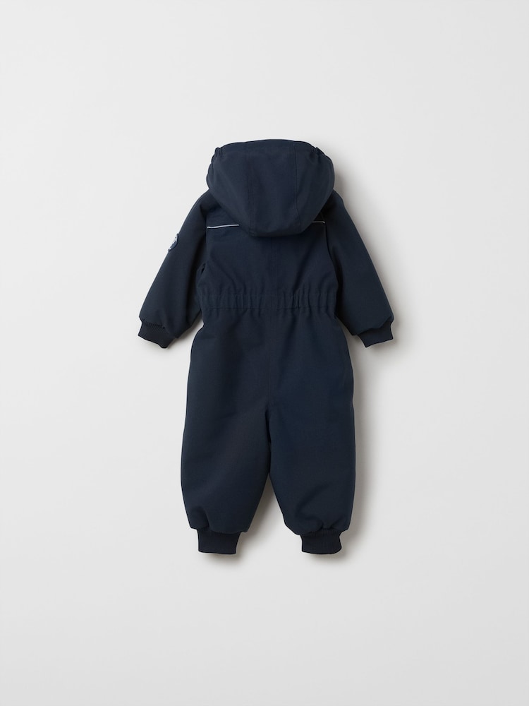 Polarn O. Pyret Blue Padded Winter Pramsuit - Image 2 of 6