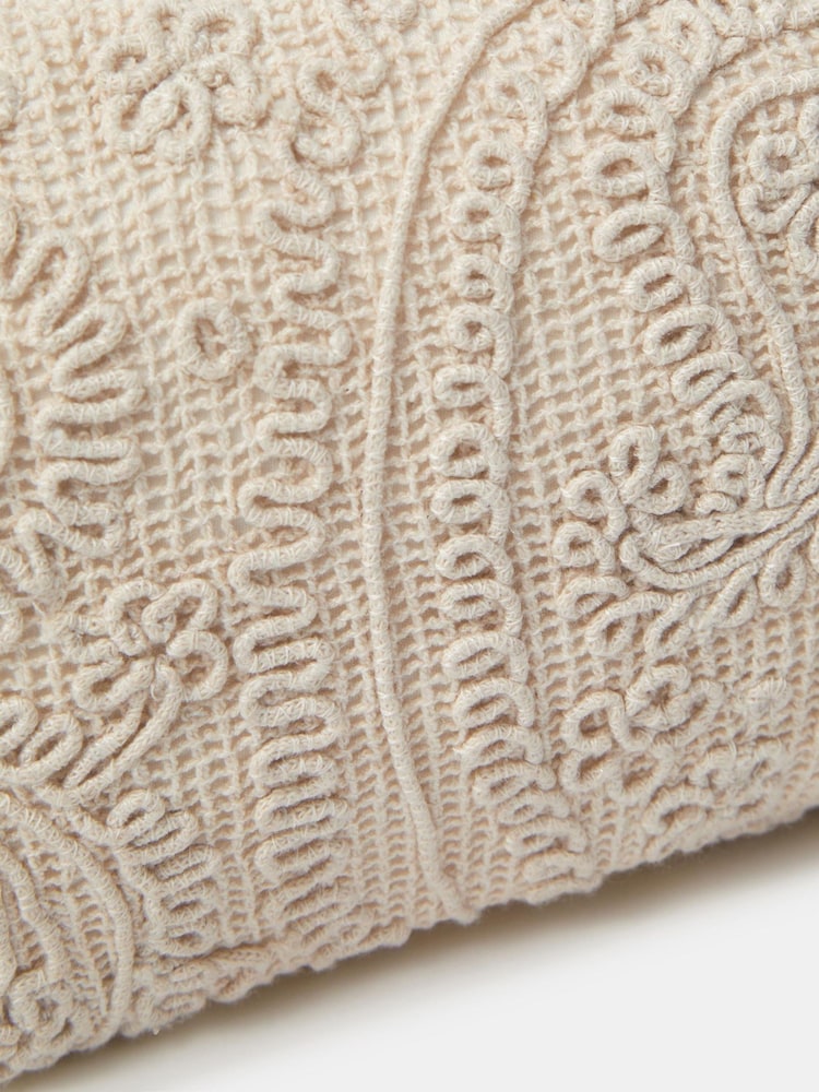 Accessorize Cream Crochet Crossbody Bag - Image 2 of 2 Accessorize Cream Crochet Crossbody Bag - Image 2 of 2