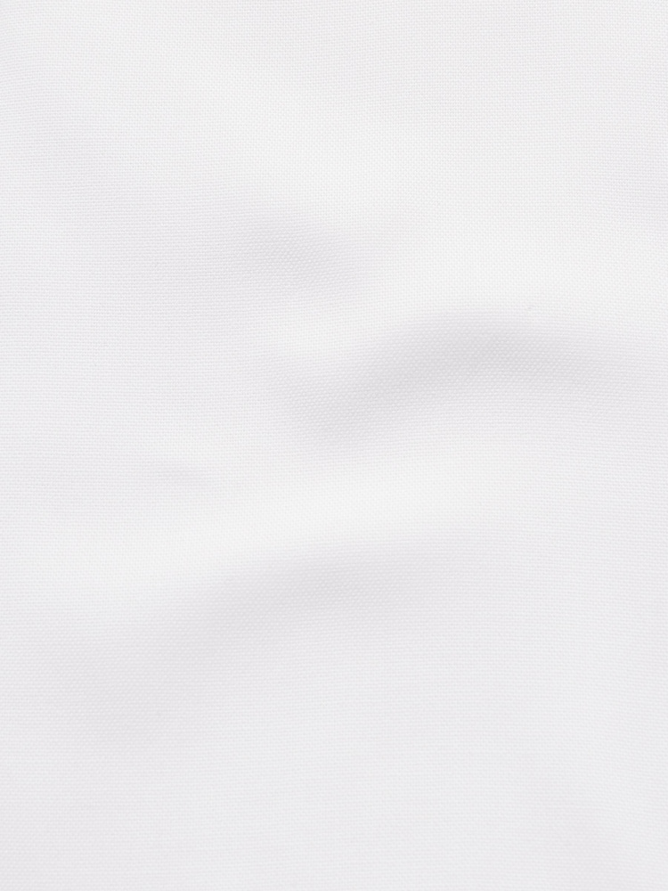 White Regular Fit Easy Iron Button Down Oxford Shirt - Image 5 of 5