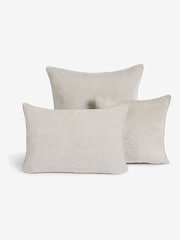 Stone 40 x 59cm Soft Velour Cushion - Image 2 of 5