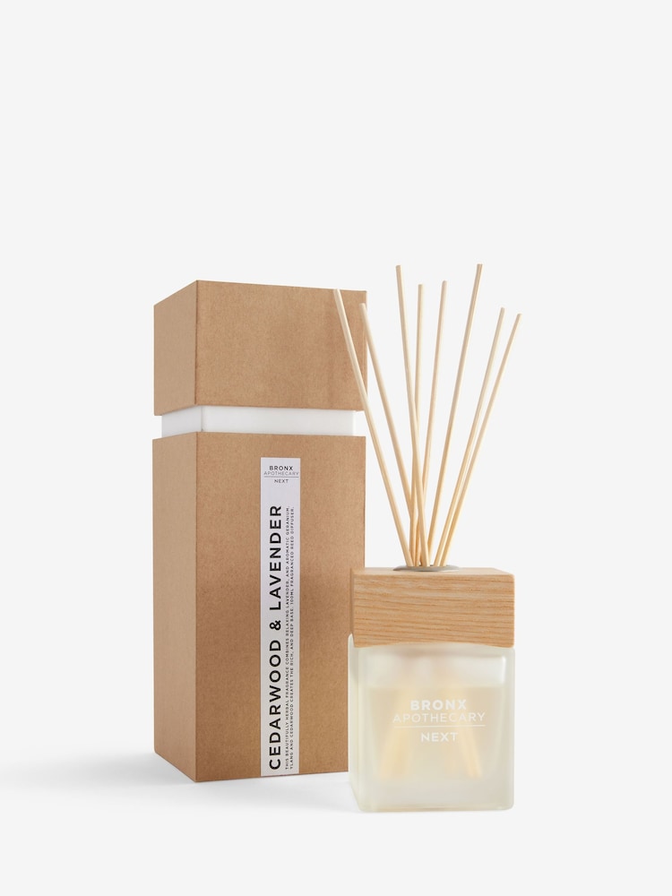 Bronx Cedarwood and Lavender 100ml Fragranced Reed Diffuser - Image 3 of 3