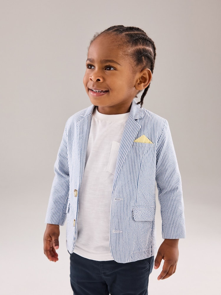 Ticking Stripe Blazer (3mths-9yrs) - Image 1 of 8