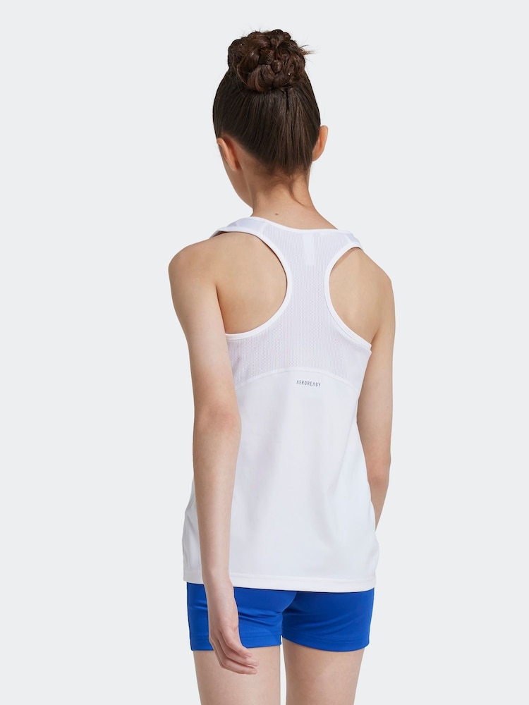 adidas White Techfit Vest Kids - Image 2 of 7
