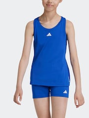 adidas Blue Techfit Vest Kids - Image 6 of 7