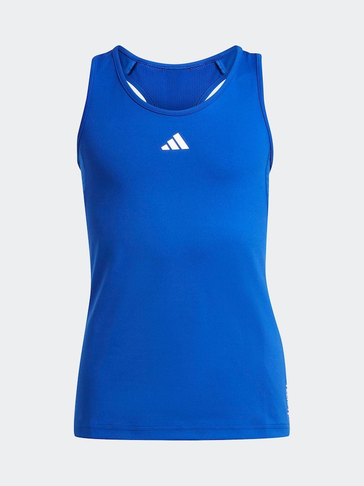 adidas Blue Techfit Vest Kids - Image 7 of 7