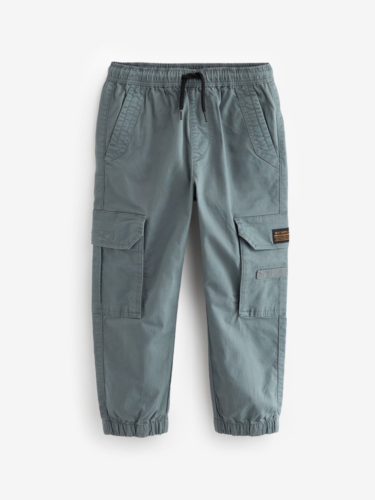 Blue Cargo Trousers (3-16yrs) - Image 1 of 3