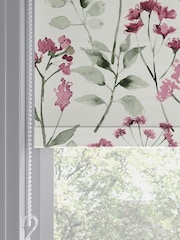 Rose Pink Isla Floral Made to Measure Roller Blind - Image 5 of 6