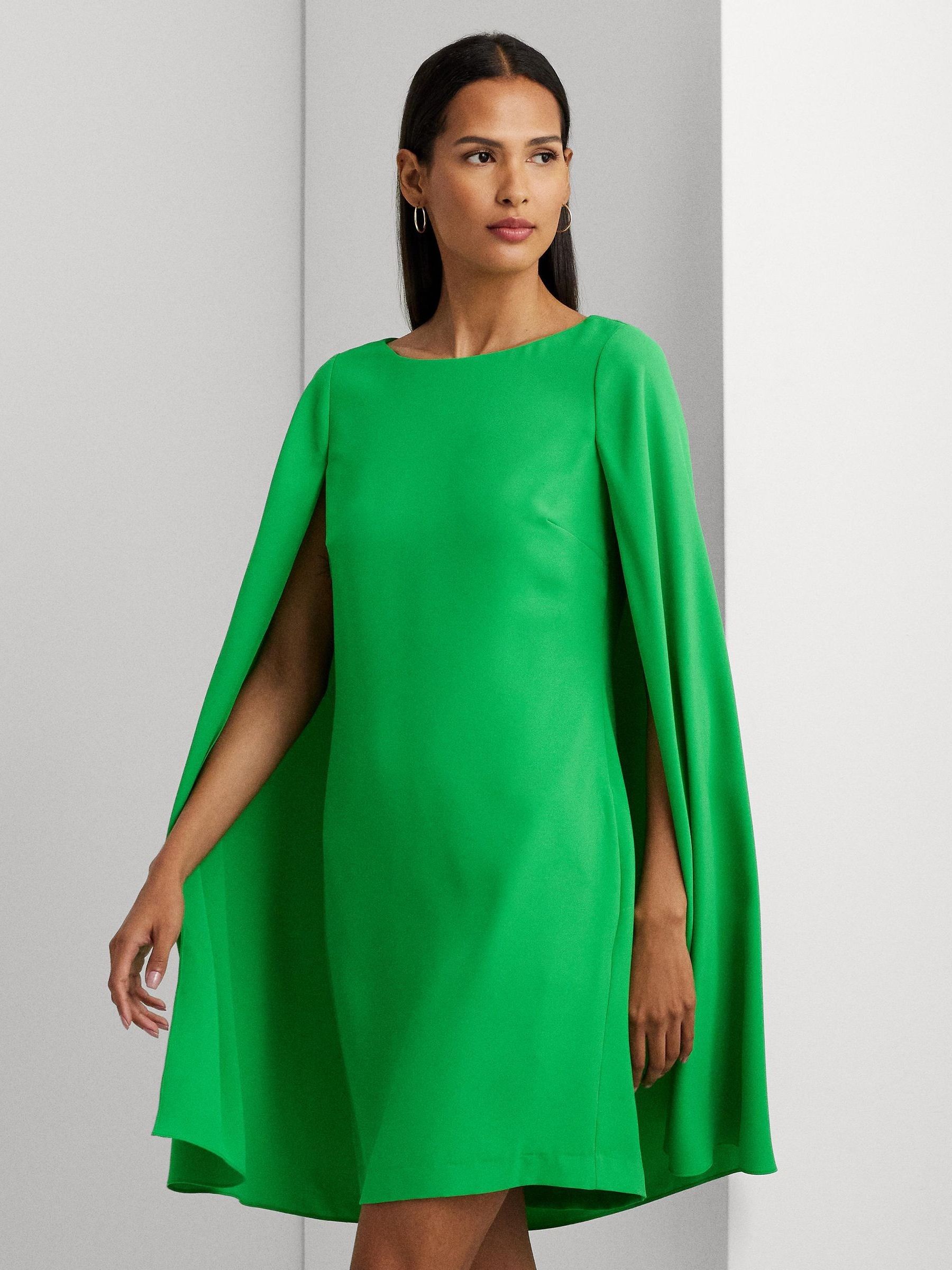 Ralph lauren cape overlay dress 2025
