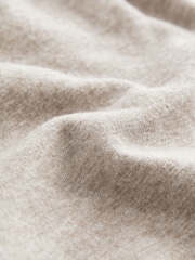 Laura Ashley Oatmeal Cotton Blend Knit Lounge Shorts - Image 7 of 7