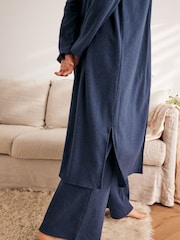 Laura Ashley Navy Longline Lounge Cardigan - Image 4 of 7