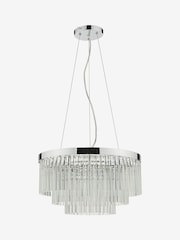Dar Lighting Clear Giovana 5 Light Ceiling Light Pendant - Image 2 of 4