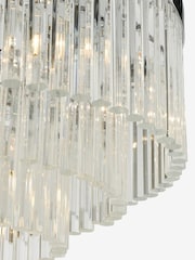 Dar Lighting Clear Giovana 5 Light Ceiling Light Pendant - Image 4 of 4