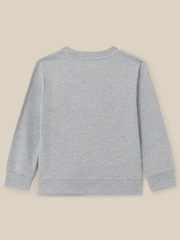 Monsoon Grey London Graphic Christmas Sweatshirt - Image 2 of 3