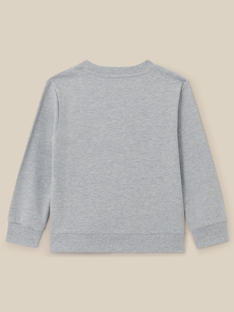 Monsoon Grey London Graphic Christmas Sweatshirt - Image 2 of 3