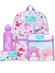 Character Purple Squishmallows 4 Pc Backpack Set - Image 1 of 1