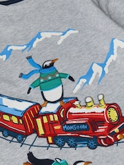Monsoon Penguin Embroidered Christmas Long Sleeve Top - 圖片 3/3